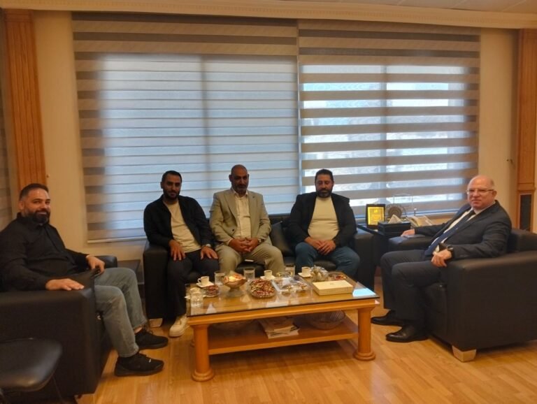 وفد من حركة حماة الديار زار وزير العمل وبحث معه التطورات في لبنان